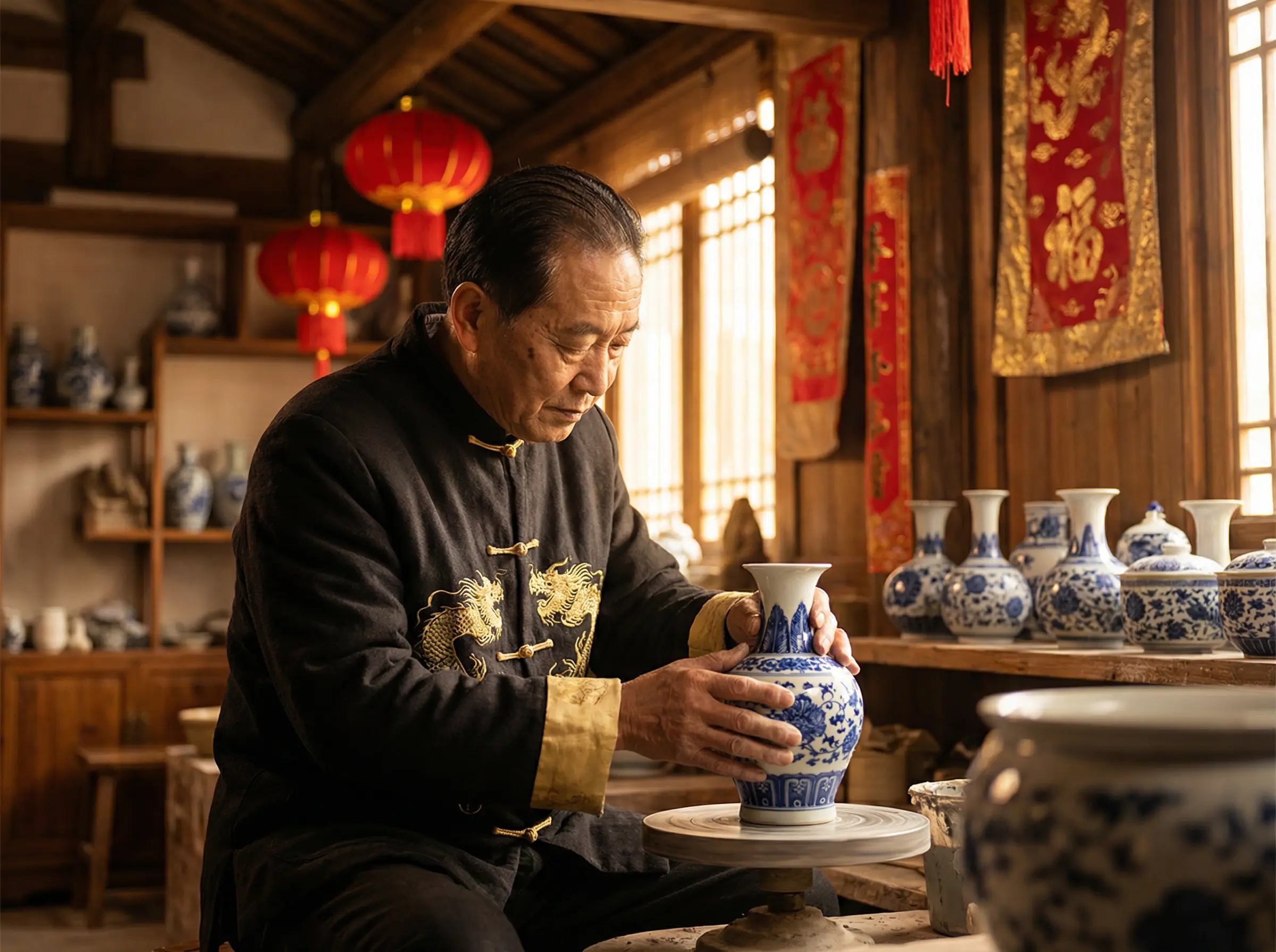 雷电将军的乳液狂飙图片 瓷器工艺视频封面