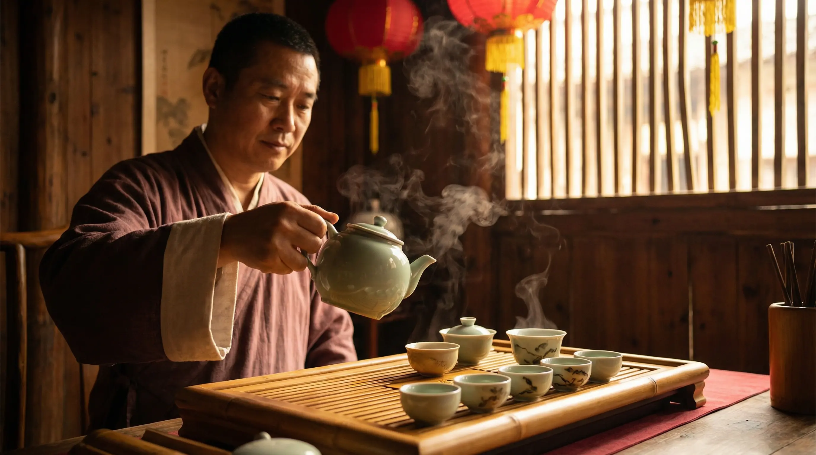 雷电将军的乳液狂飙图片 茶道文化纪录片封面